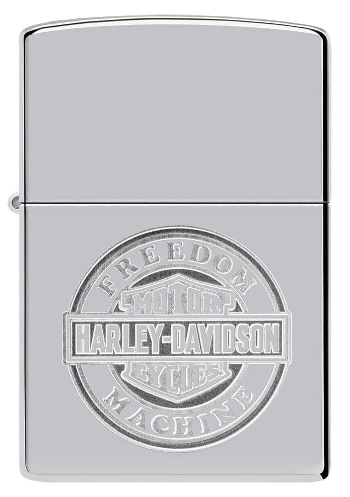 Personalized Zippo Harleey-Daviddson Windproof Oil Lighter Engraving - Christmas, Halloween & Valentines Day Gift (Globe)