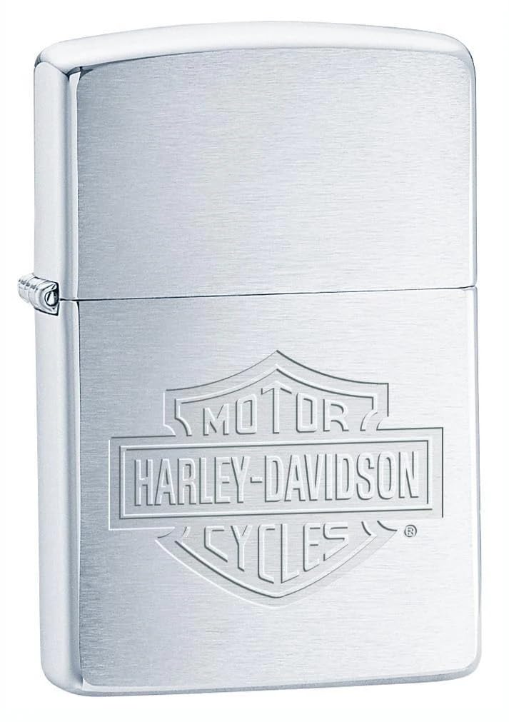 Personalized Zippo Harleey-Daviddson Windproof Oil Lighter Engraving - Christmas, Halloween & Valentines Day Gift (Globe)