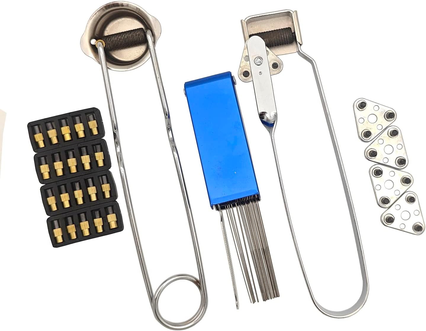JOYFUL&HOPEFUL Torch Striker Set,Single Flint Torch Striker,Triple Flint Torch Striker,Striker for Torch,Torch Tip Cleaner,for Welding Cutting,for All Industrial Fuel Gases