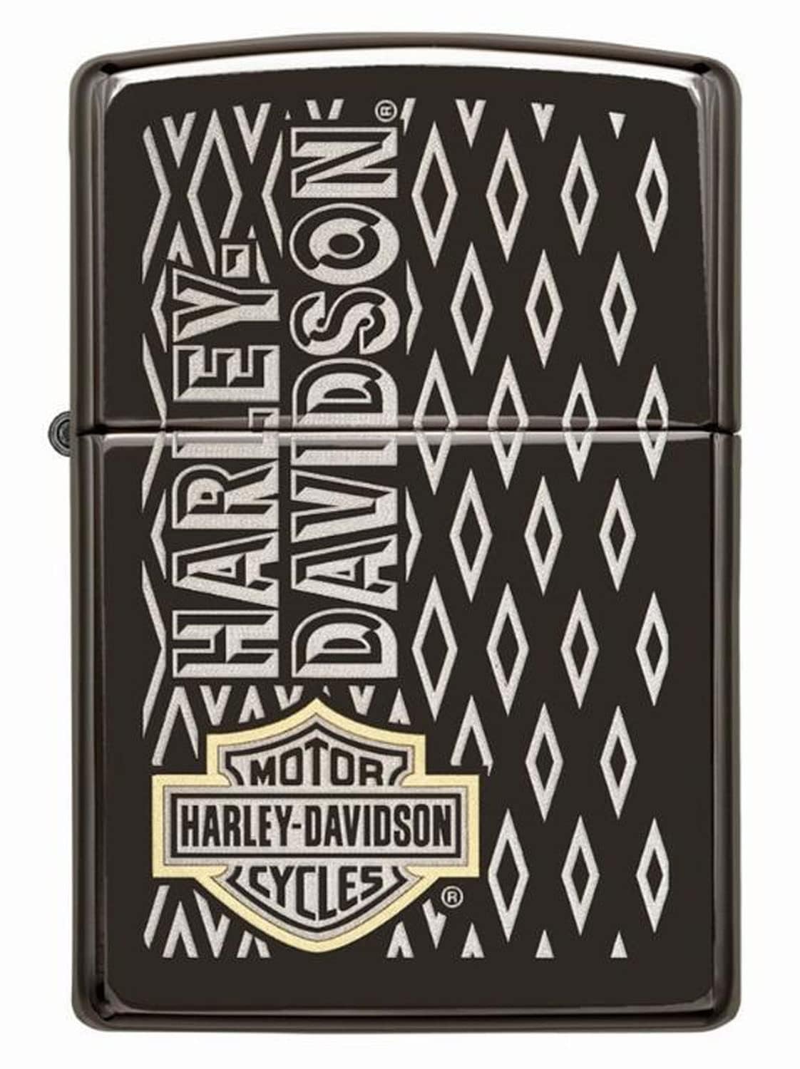 Personalized Zippo Harleey-Daviddson Windproof Oil Lighter Engraving - Christmas, Halloween & Valentines Day Gift (Globe)