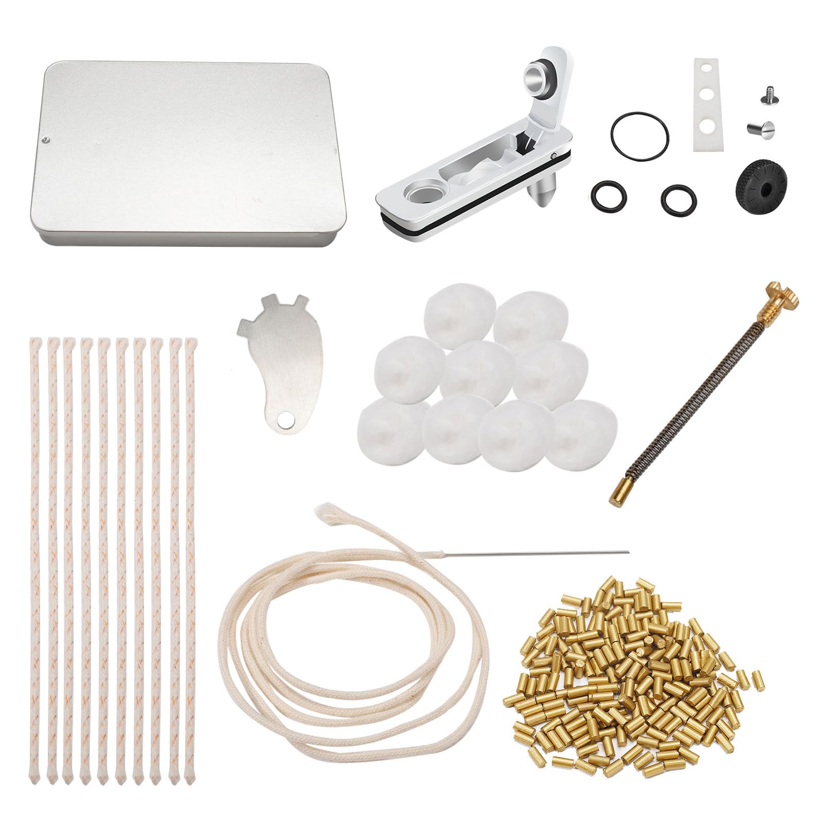 Lighter Repair Kit - Complete Maintenance Tools for Fluid & Petrol Lighters | Includes Flint, Wick, and Accessories | Vintage Lighter Repair Solution