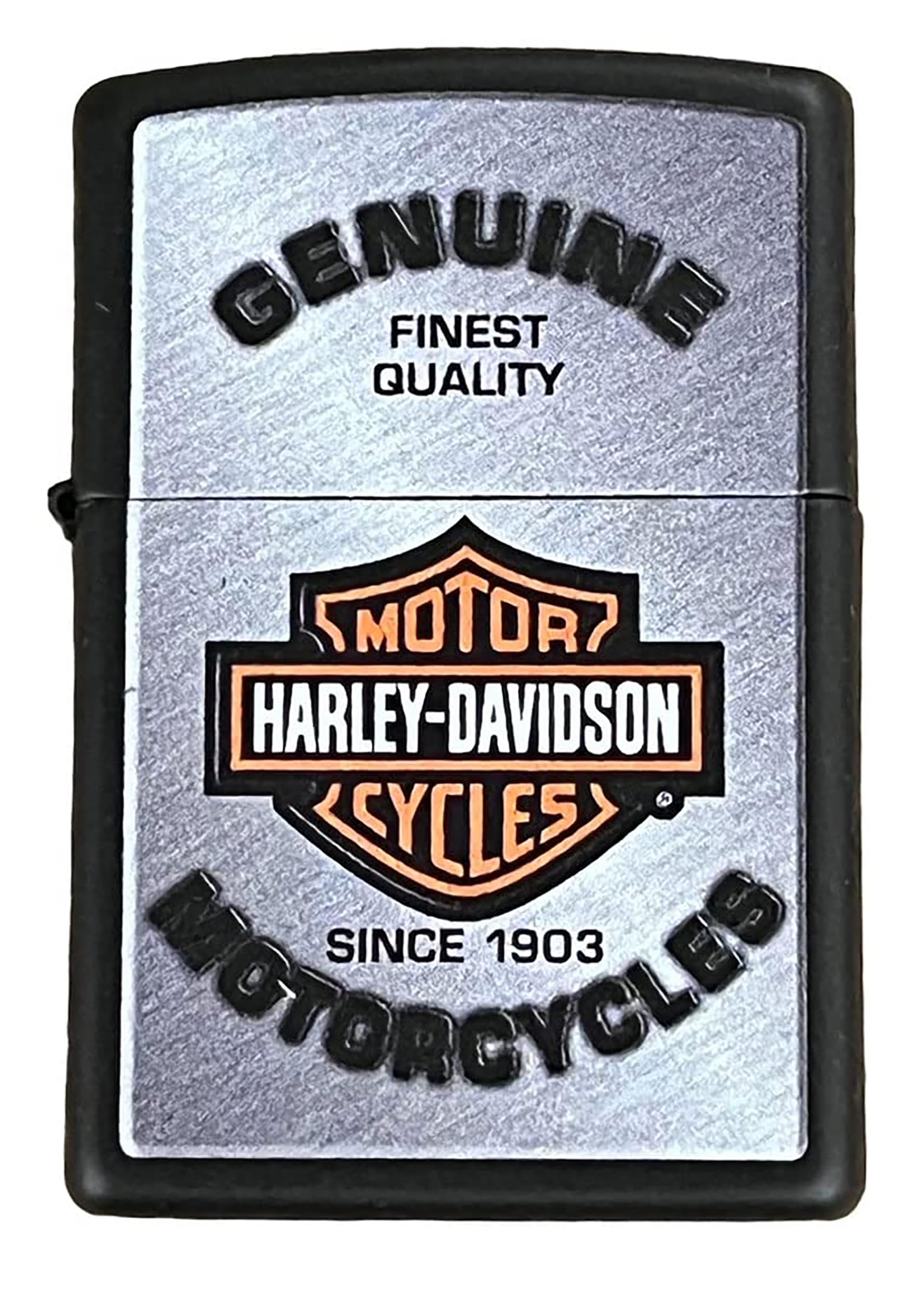 Personalized Zippo Harleey-Daviddson Windproof Oil Lighter Engraving - Christmas, Halloween & Valentines Day Gift (Globe)